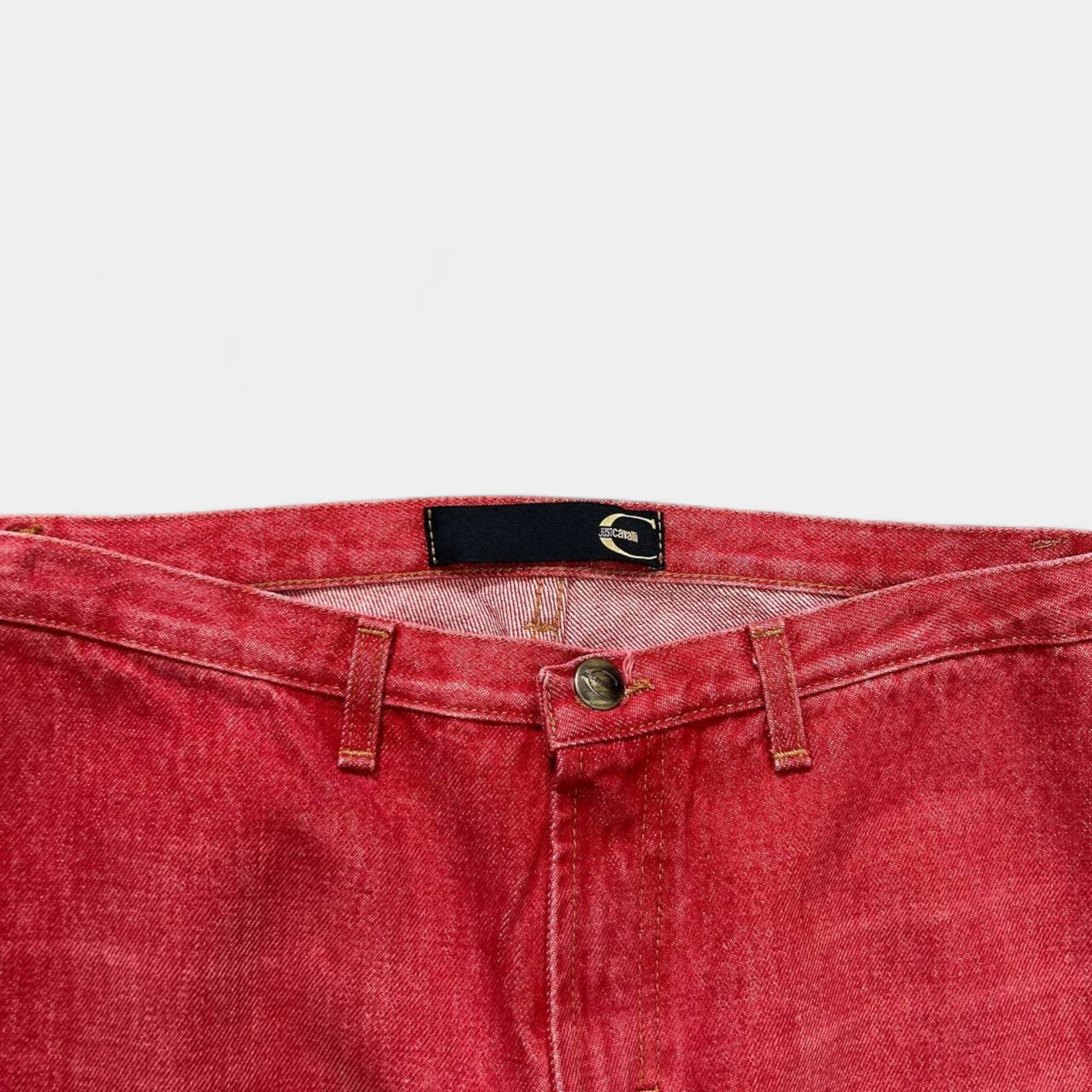 Just Cavalli Just Cavalli 2000s Disco Flared Jeans Size ONE SIZE - 4 Thumbnail