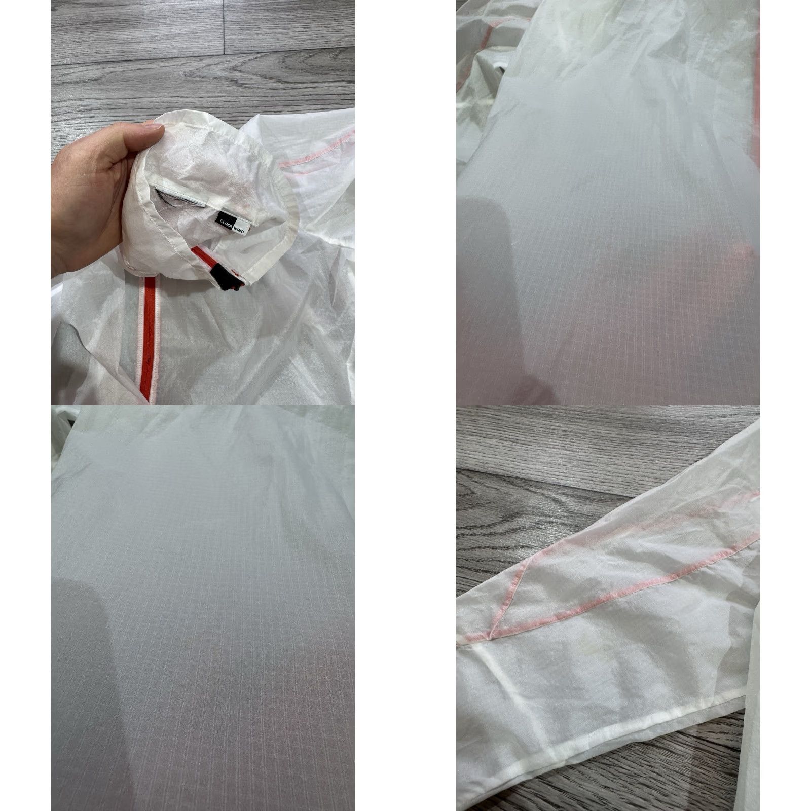 Salomon Salomon S Lab Clima Wind Ultra Light Running Jacket Women’s S/M Windbreaker White Women Size S / US 4 / IT 40 - 9 Thumbnail