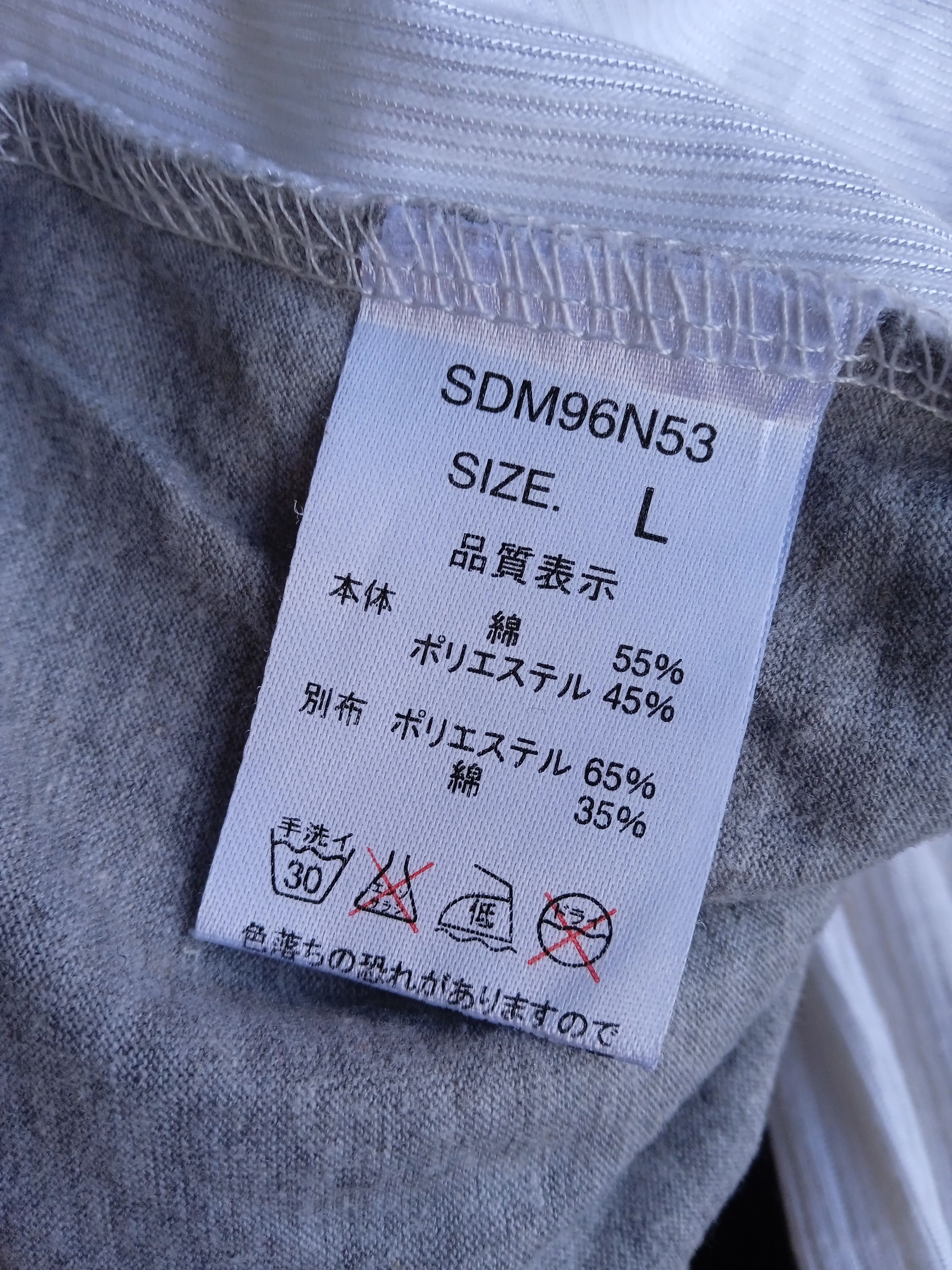 If Six Was Nine × Le Grande Bleu (L.G.B.) × Vintage Semantic Design Double Layer Multi Zip longsleeve Size US L / EU 52-54 / 3 - 5 Thumbnail