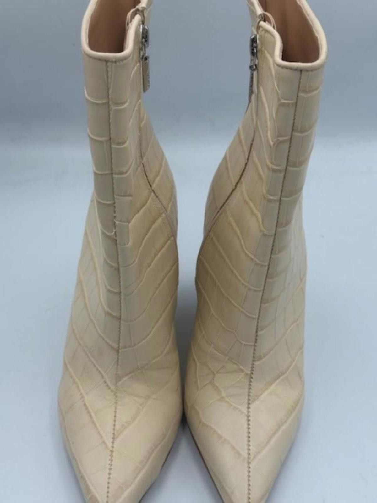 Other SCHUTZ CREAM ASAYA CROC LEATHER POINTED TOE BOOTS WEDGE Sz 7 Size US 7 / IT 37 - 6 Thumbnail