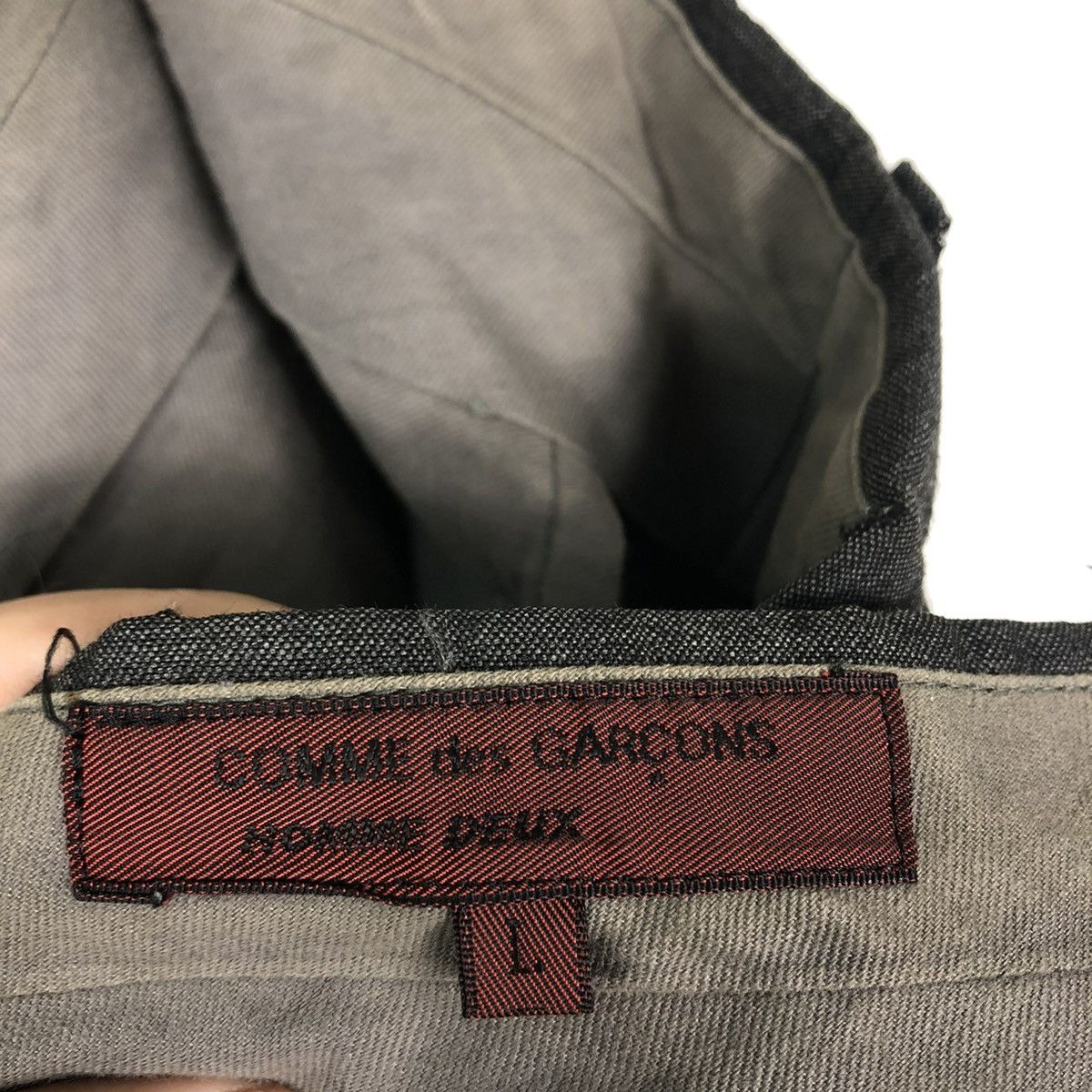 Comme des Garcons 🔥AD1989 Very Worn True Vintage Casual Pants Size US 30 / EU 46 - 12 Thumbnail