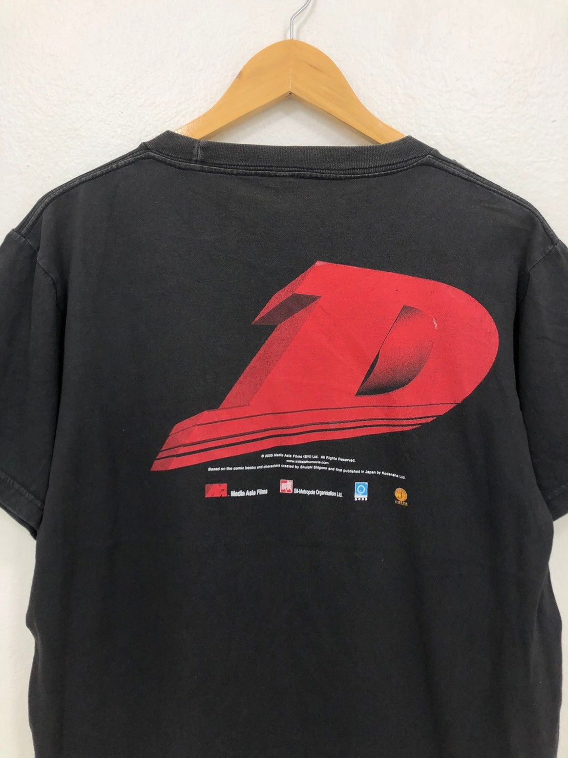 Vintage Vintage 2005's Initial D shirt Promo Media Asia Films BN Size US M / EU 48-50 / 2 - 1 Thumbnail