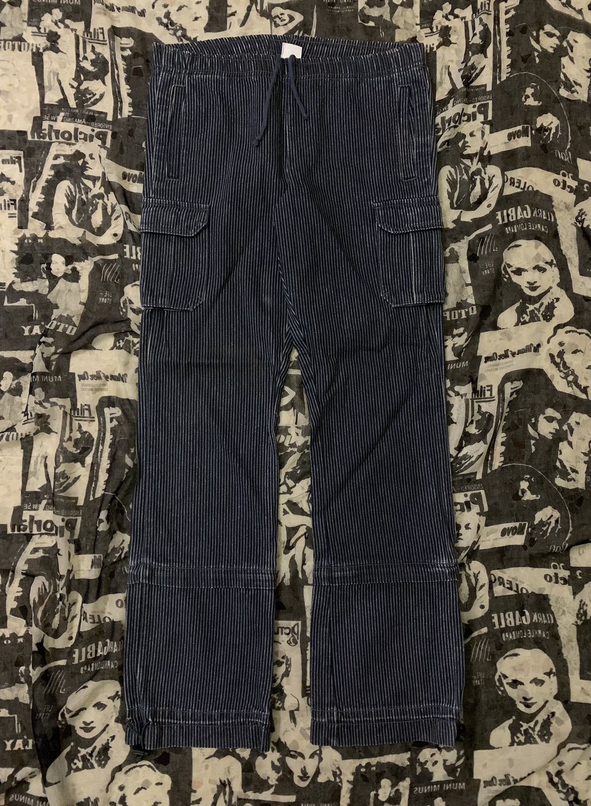 Vans 💥Vans Skate Indigo Blue Cargo Pant Size US 32 / EU 48 - 1 Thumbnail