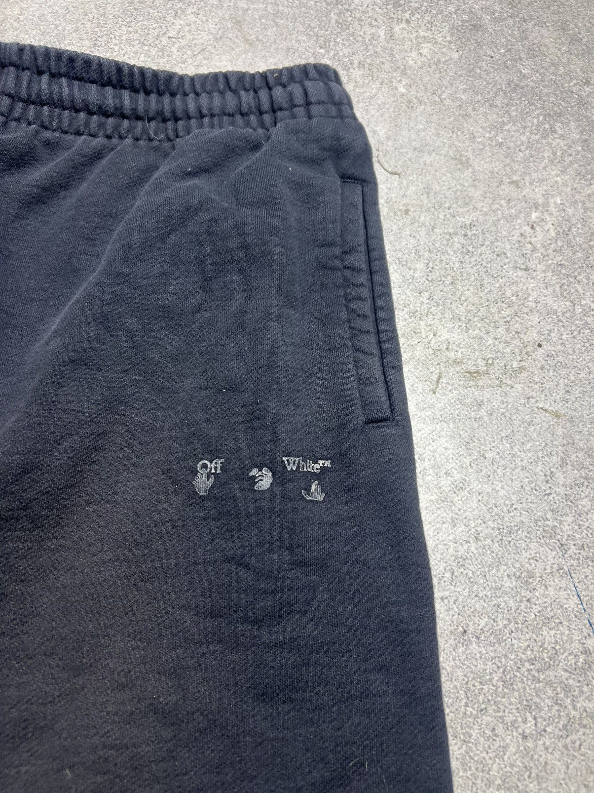 Off-White Off White Shorts Luxury Mens Size M Black Size US 32 / EU 48 - 3 Thumbnail