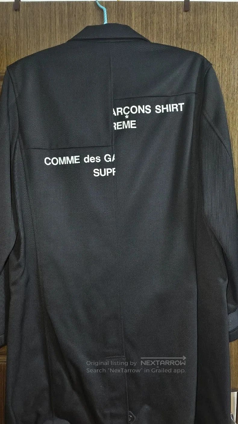 Comme des Garcons Supreme x CDG FW18 Shirt Coat. Size US M / EU 48-50 / 2 - 1 Thumbnail