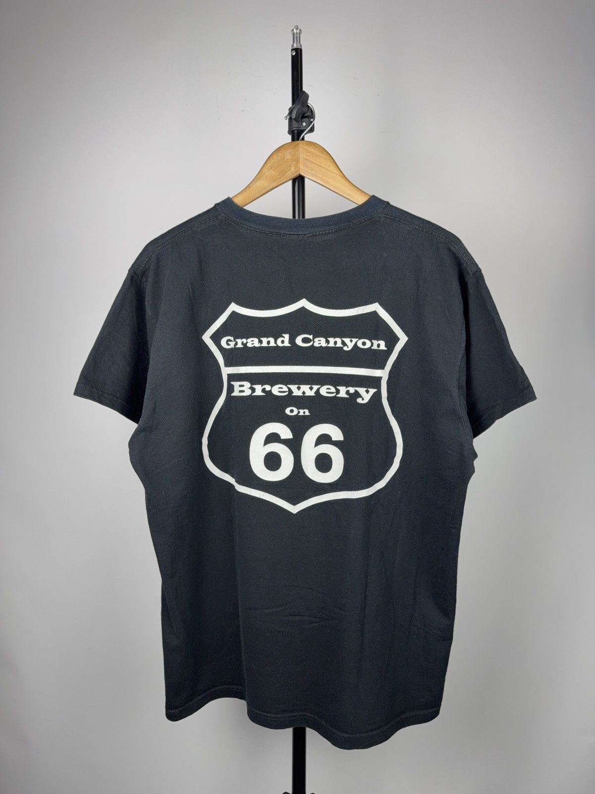Vintage 00s USA Grand Canyon Brewery Route 66 Graphic T-Shirt Size US XL / EU 56 / 4 - 1 Thumbnail