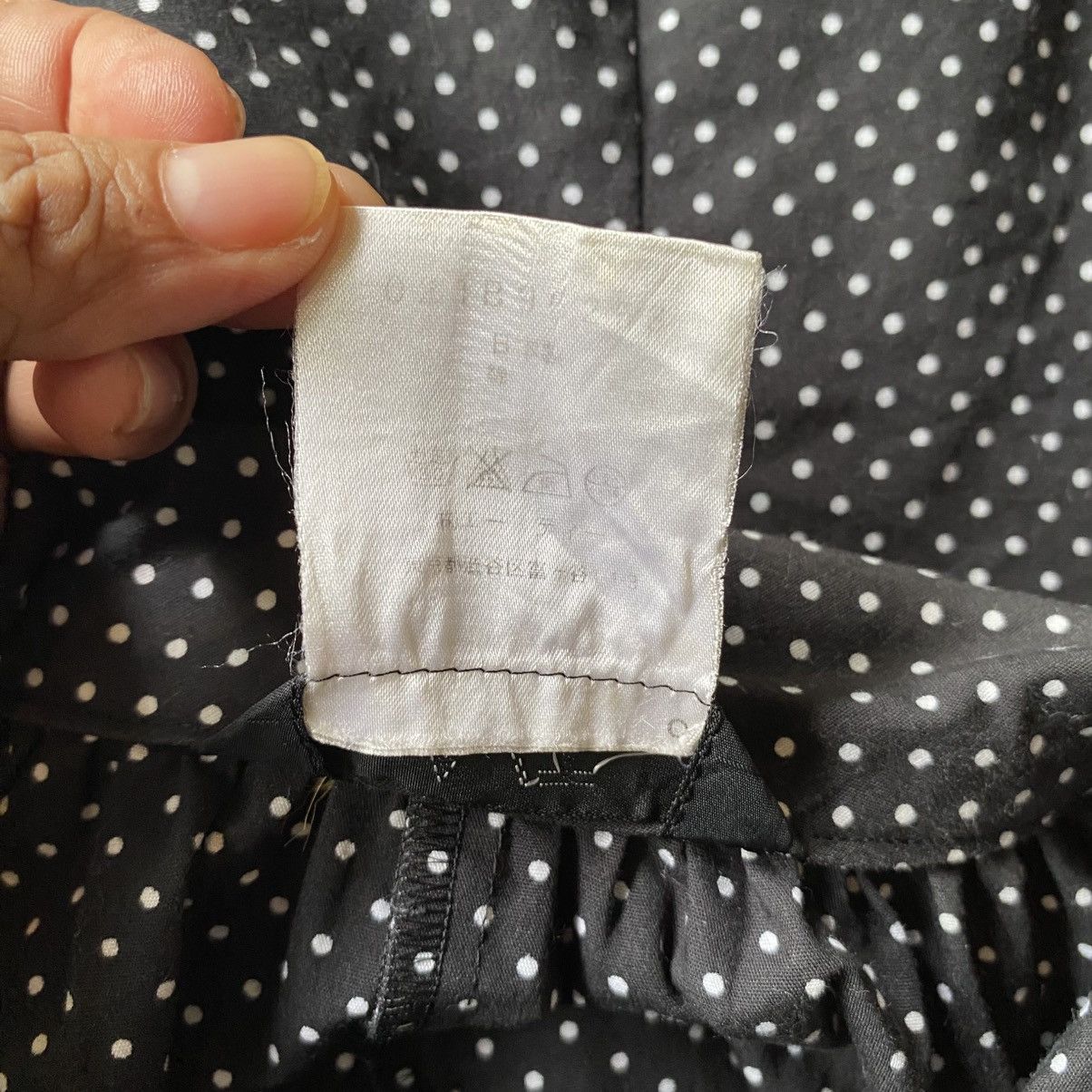 Japanese Brand A/T Black Dot Blouse with Peter Pan Collar Size S / US 4 / IT 40 - 11 Thumbnail