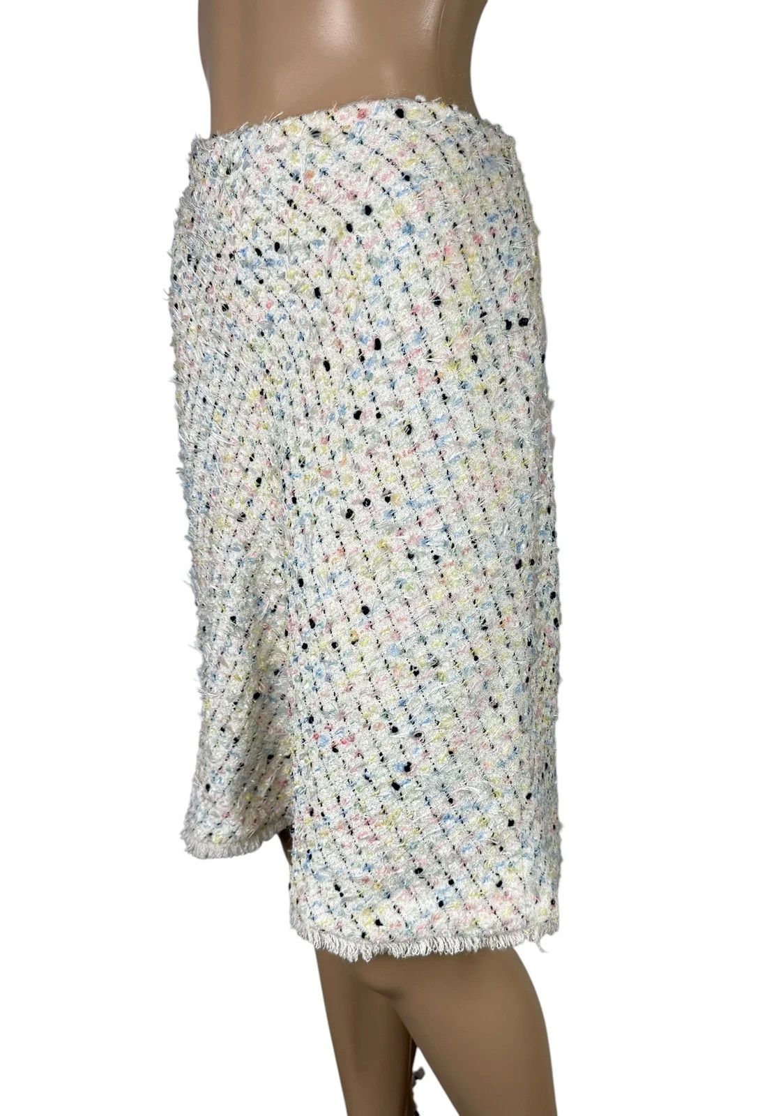 Escada Escada Tweed Midi Skirt size DE40 Size 28" / US 6 / IT 42 - 4 Thumbnail