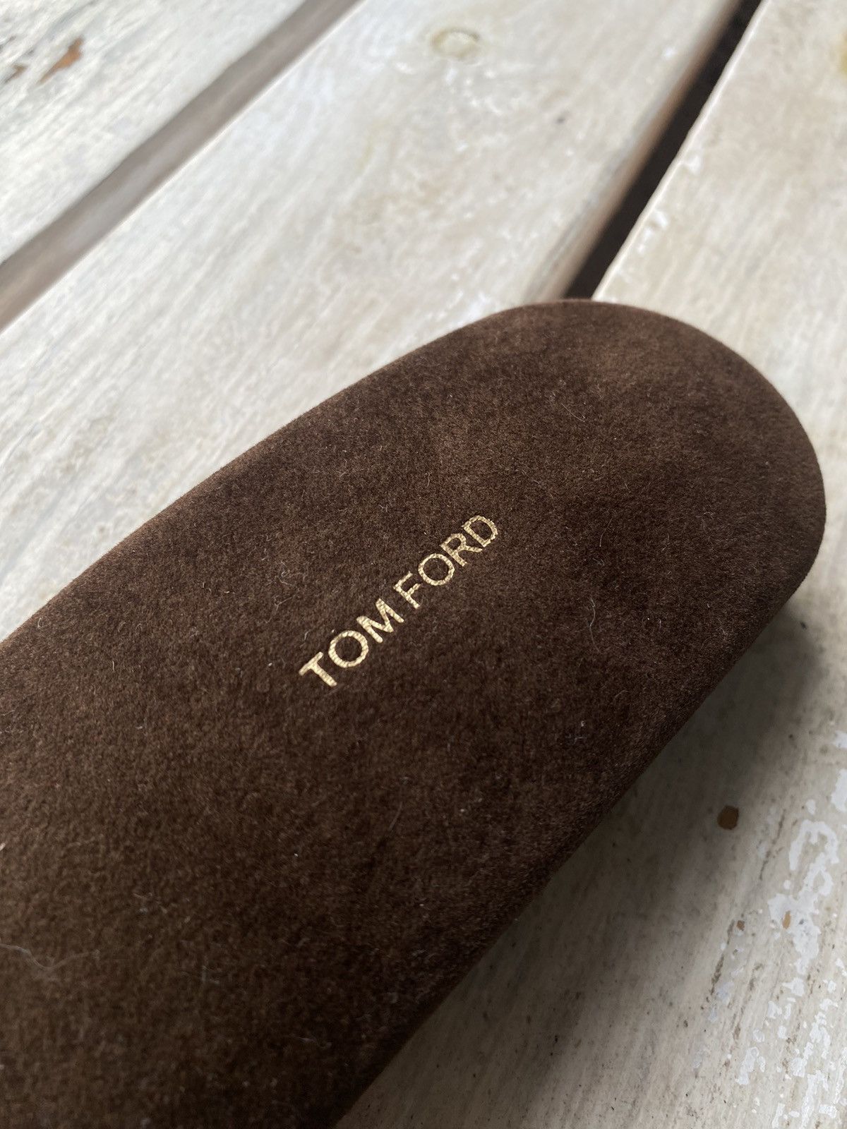 Designer × Tom Ford Vintage Brown Velour Tom Ford Case/ Box For Sunglasses Size ONE SIZE - 2 Thumbnail