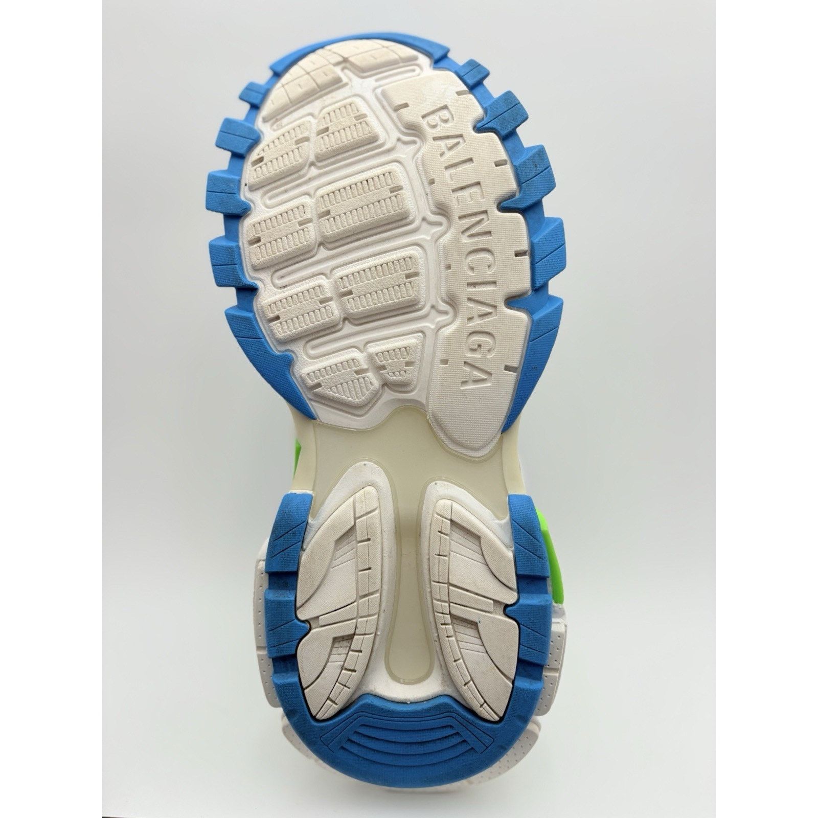 Balenciaga Balenciaga Track ' White Blue Green ' | SUPER CLEAN! Size US 12 / EU 45 - 14 Thumbnail