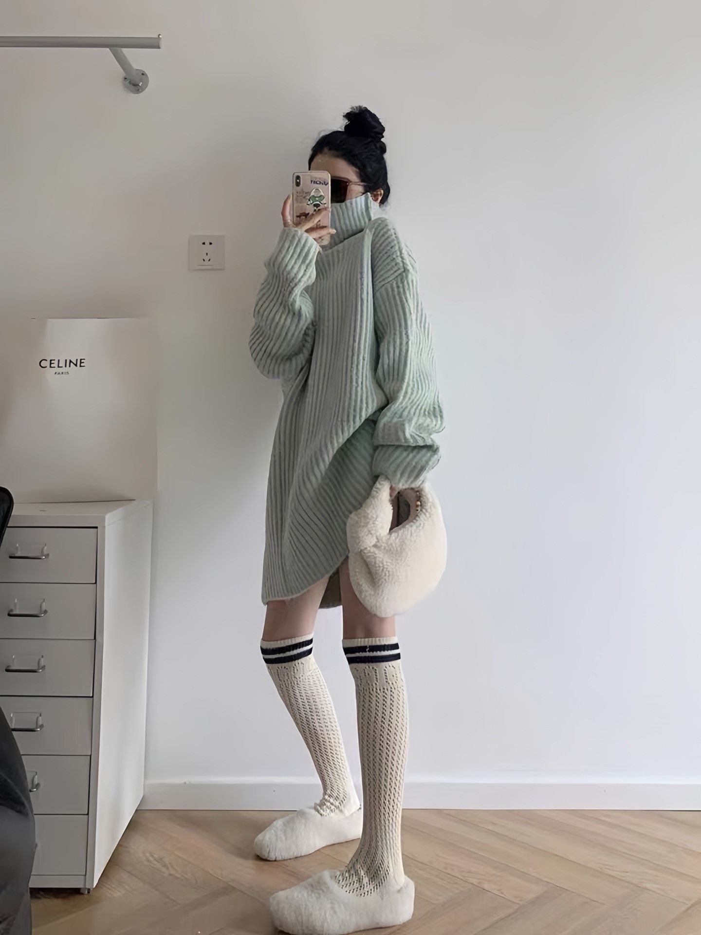 Maison Margiela Maison Margiela Knitted turtleneck cardigan sweatshirts 250 Size XS / US 0-2 / IT 36-38 - 3 Thumbnail