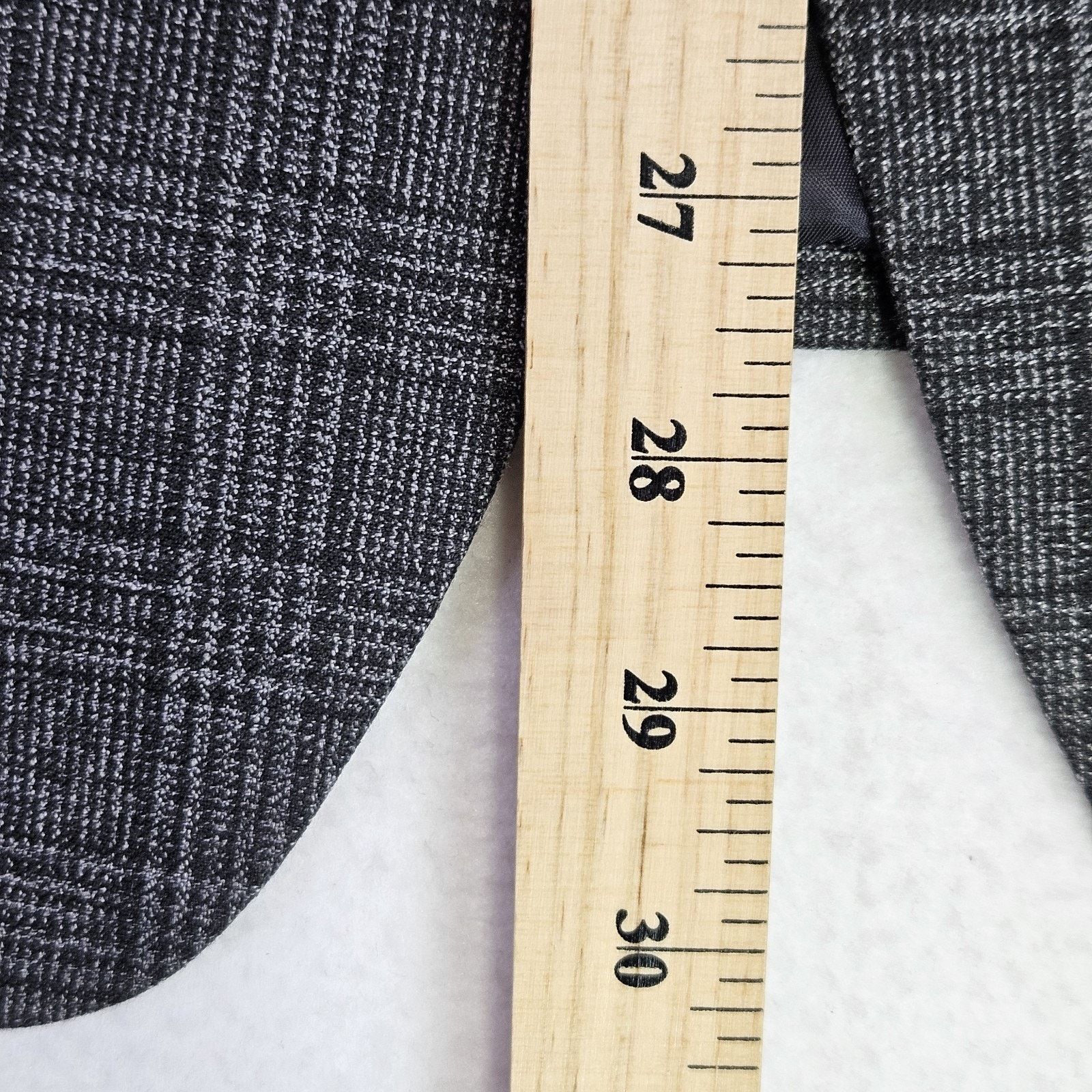 Michael Kors Michael Kors Glen Plaid Sport Coat Blazer Gray Interview Size 42S - 15 Thumbnail