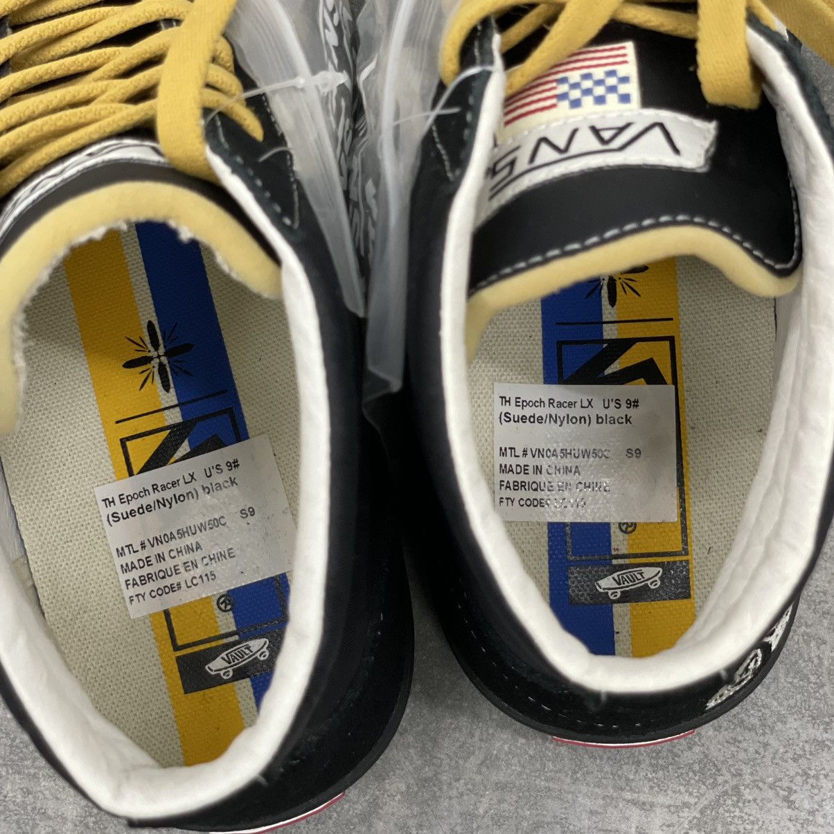 Japanese Brand × Taka Hayashi × Vans Vans X Taka Hayashi Epoch Racer LX Black Rare not Syndicate Size US 9 / EU 42 - 13 Thumbnail