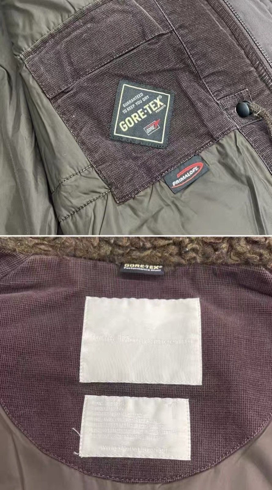 White Mountaineering Brown Hooded Parka with Faux Fur Lining - XS Size US XXS / EU 40 - 8 Thumbnail