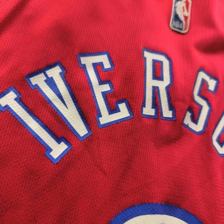 Champion Philadelphia 76ers Iverson Champion alternate NBA jersey 48 Size US XL / EU 56 / 4 - 10 Thumbnail