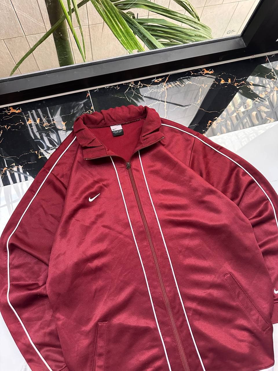 Nike × Vintage NIKE VINTAGE DOUBLE SWOOSH STREETWEAR ZIP HOODIE Size US XL / EU 56 / 4 - 3 Thumbnail