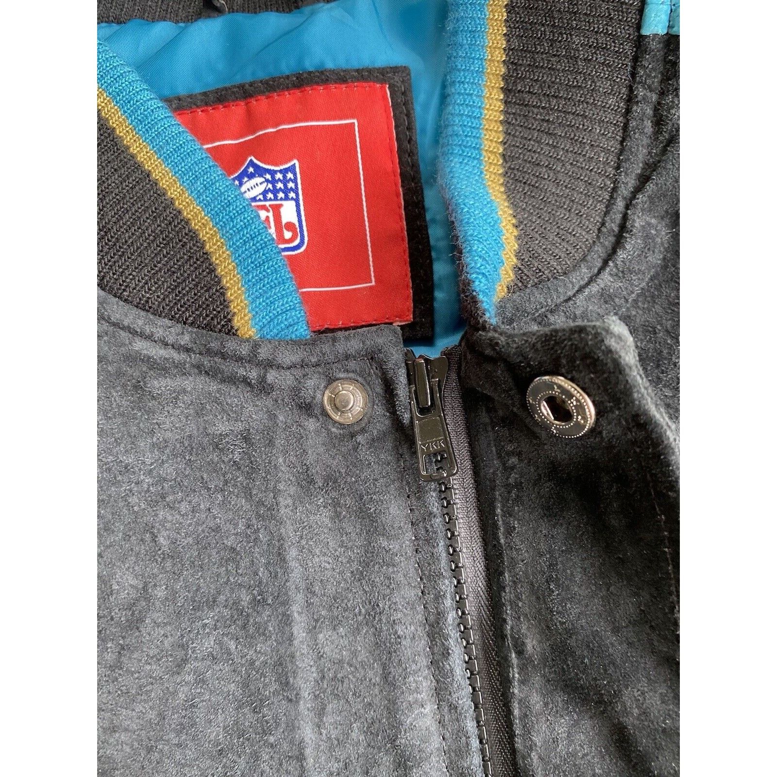 NFL Vintage Y2K Jacksonville Jaguars Jacket FAUX Leather XL NWT Size US XL / EU 56 / 4 - 5 Thumbnail