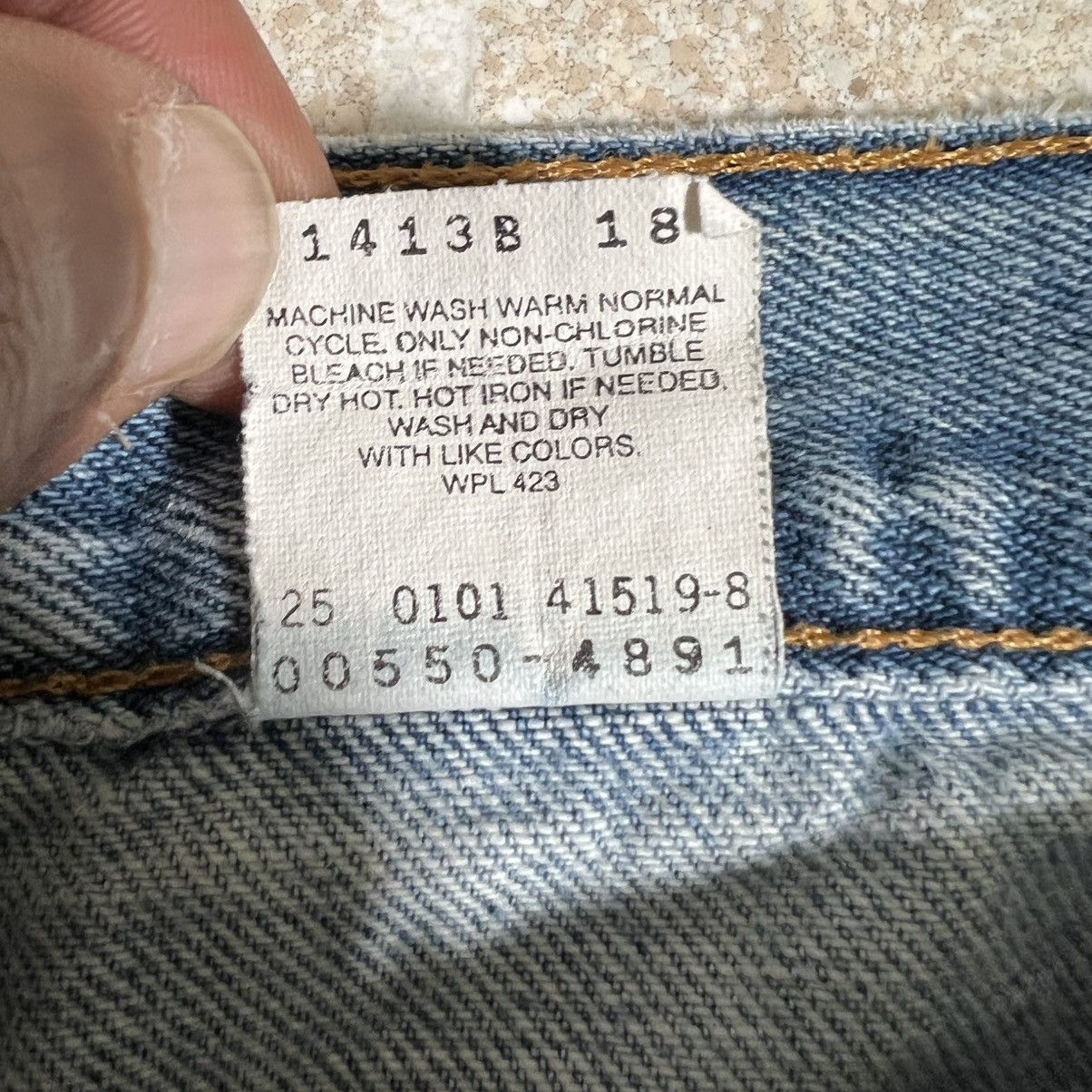 Levi's Vintage Levi’s 550 Jeans 32x30 Blue Denim Made in Mexico Size US 32 / EU 48 - 9 Thumbnail