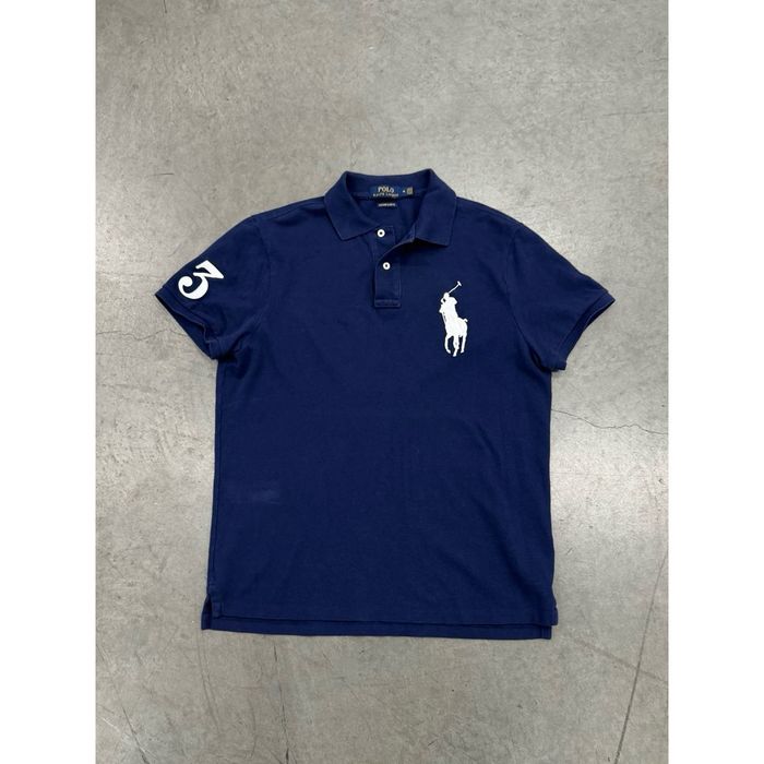 Polo Ralph Lauren Polo Ralph Lauren big horse navy blue polo custom ...