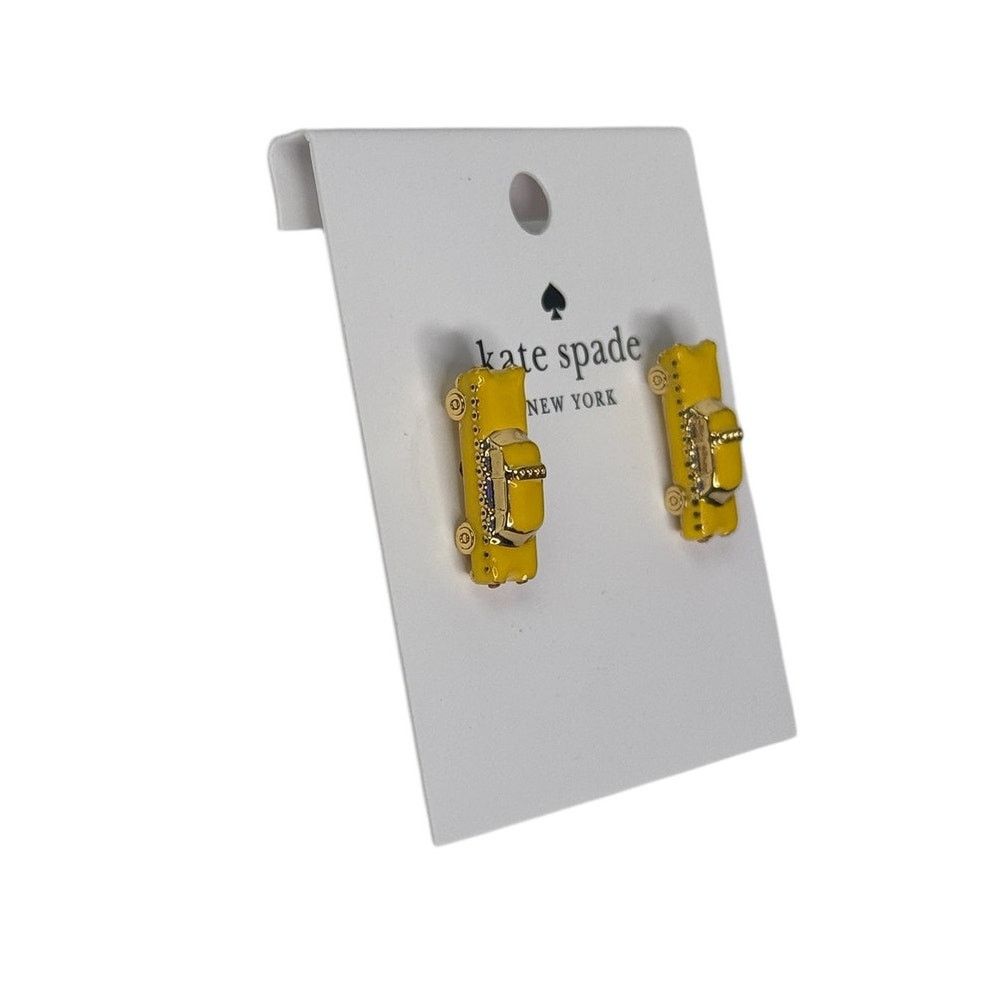 Kate Spade Kate Spade Hit The City Taxi Studs Earrings Size ONE SIZE - 2 Thumbnail