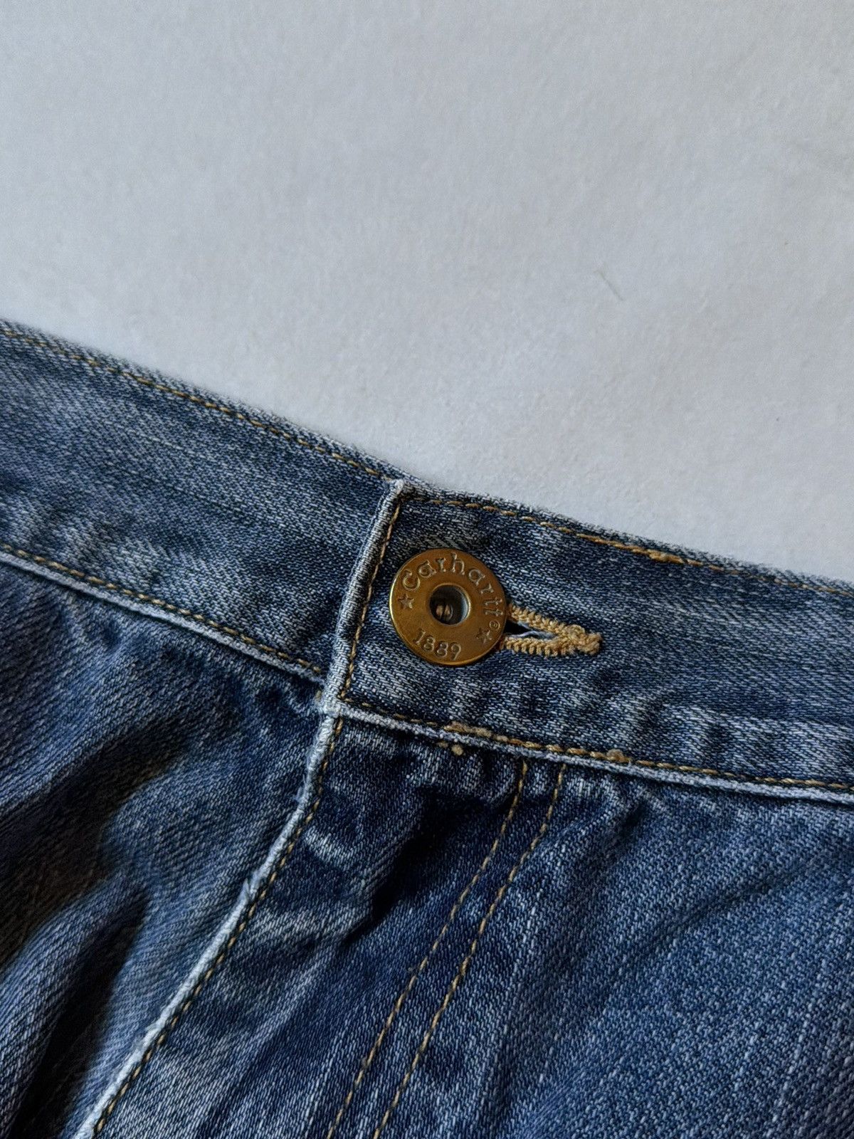 Carhartt Carhartt Double Knee Front Logger Jeans Carpenter Vintage Size US 36 / EU 52 - 9 Thumbnail
