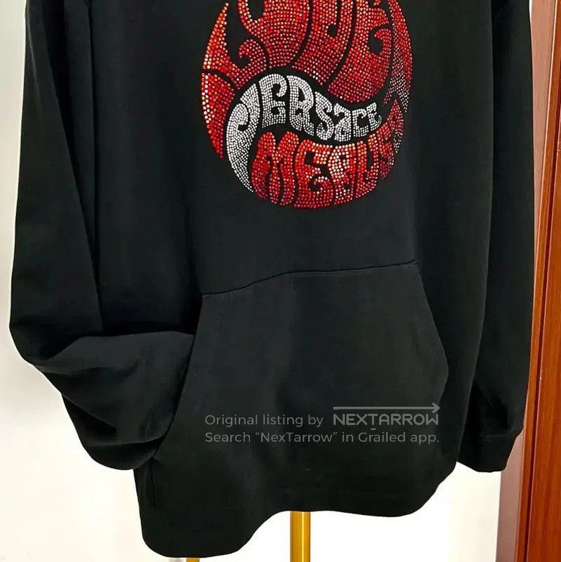 Versace Versace Black Oversized Hoodie for Men . Size US M / EU 48-50 / 2 - 3 Thumbnail