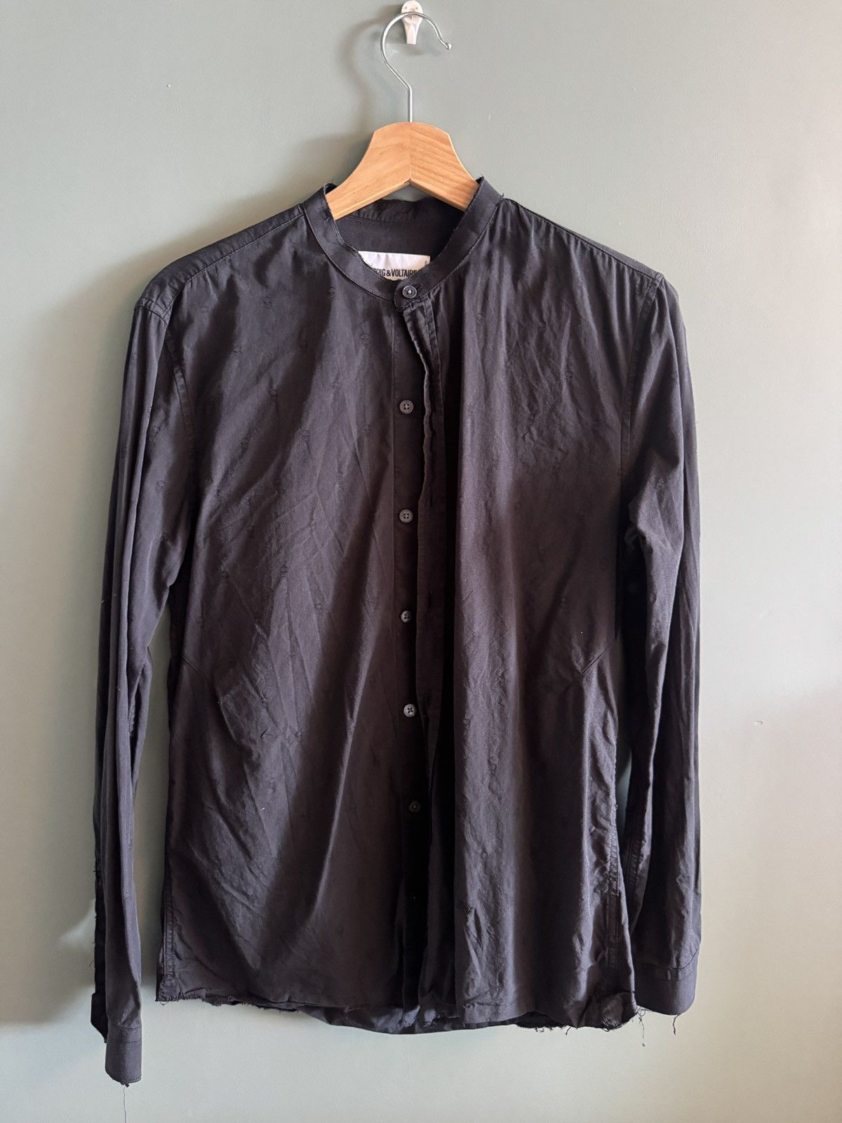 Zadig & Voltaire Skull monk shirt Size US M / EU 48-50 / 2 - 1 Thumbnail