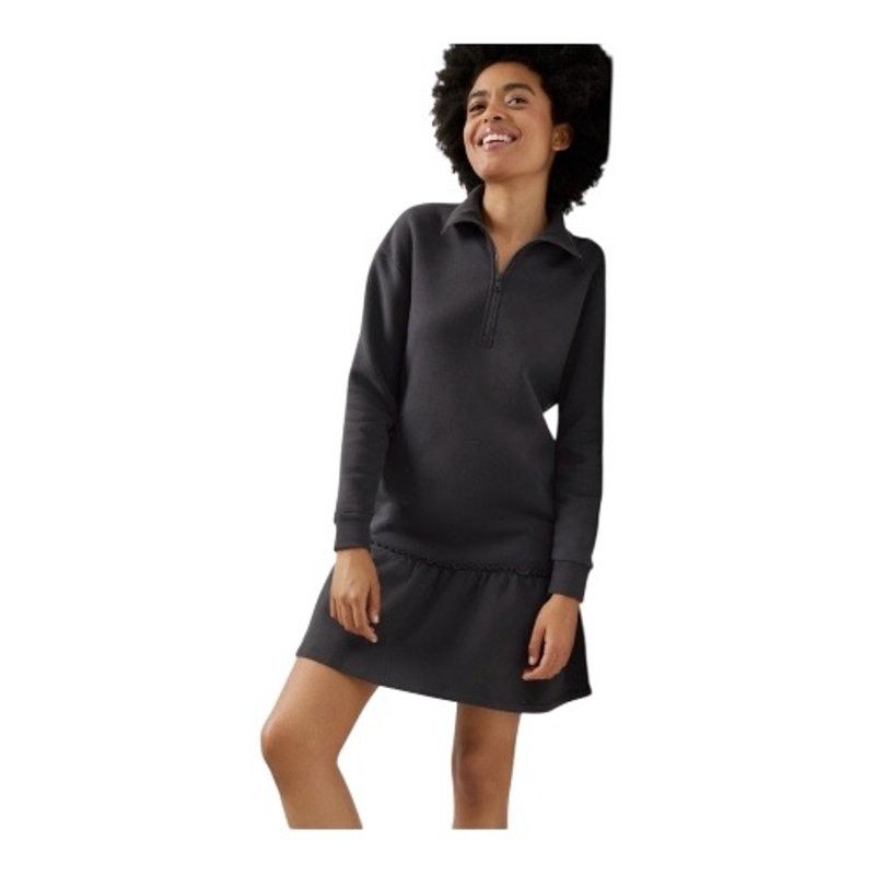Other Upwest Olivia Fleece Dress Woman NWT Gray Small Size S / US 4 / IT 40 - 1 Thumbnail