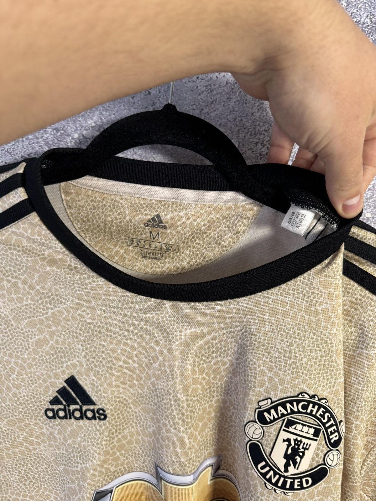 Adidas × Vintage Vintage Manchester United 2019/20 Adidas Jersey Blokcore Size US M / EU 48-50 / 2 - 12 Thumbnail