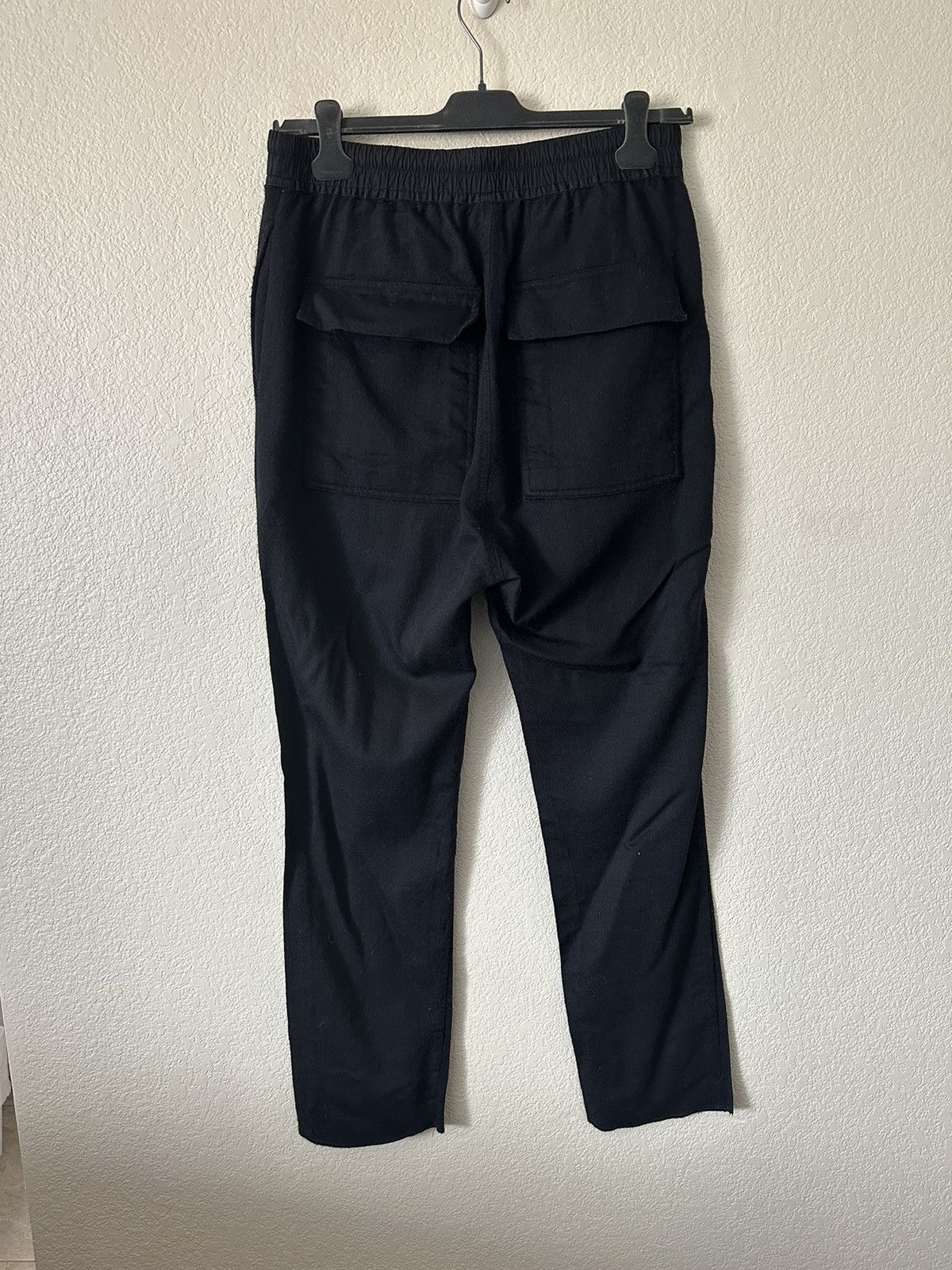 Rick Owens Wool Flannel Drawstring Astaires Size US 34 / EU 50 - 2 Thumbnail