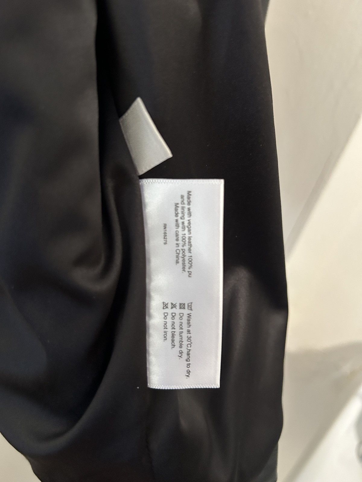 California Arts. California Arts Fairfax Vegan Leather Blouson Jacket Size US M / EU 48-50 / 2 - 7 Thumbnail