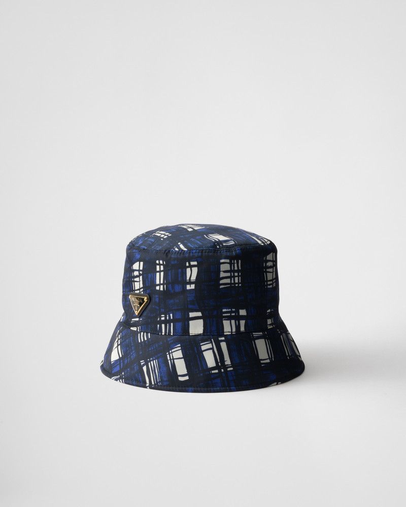 Prada o1B3y1r0426 Size: M / Printed Re-Nylon Bucket Hat / Cap Size ONE SIZE - 1 Thumbnail