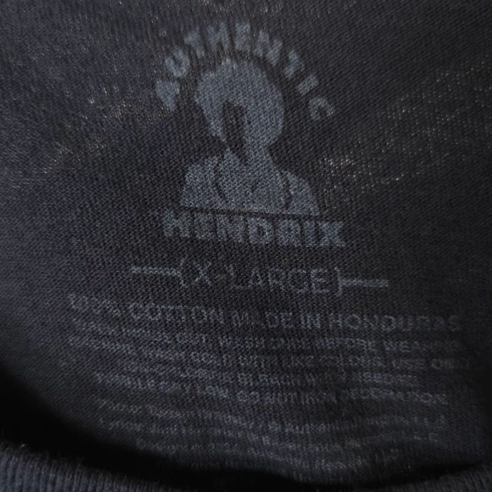 Vintage Jimi Hendrix T Shirt Mens XL Black Are You Experienced Purple Haze Shirt Mens XL Black Jimi Hendrix band shirt concert rock guitar psychedelic Size US XL / EU 56 / 4 - 5 Thumbnail