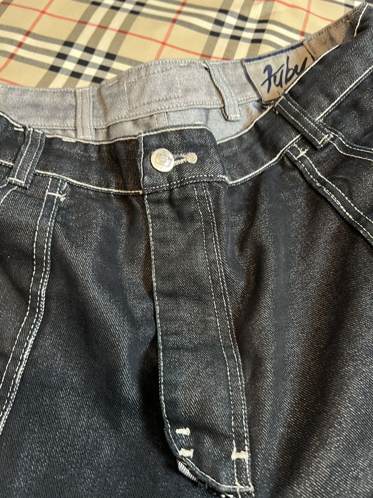 Fubu Fubu vintage black and gray Size US 31 - 10 Thumbnail