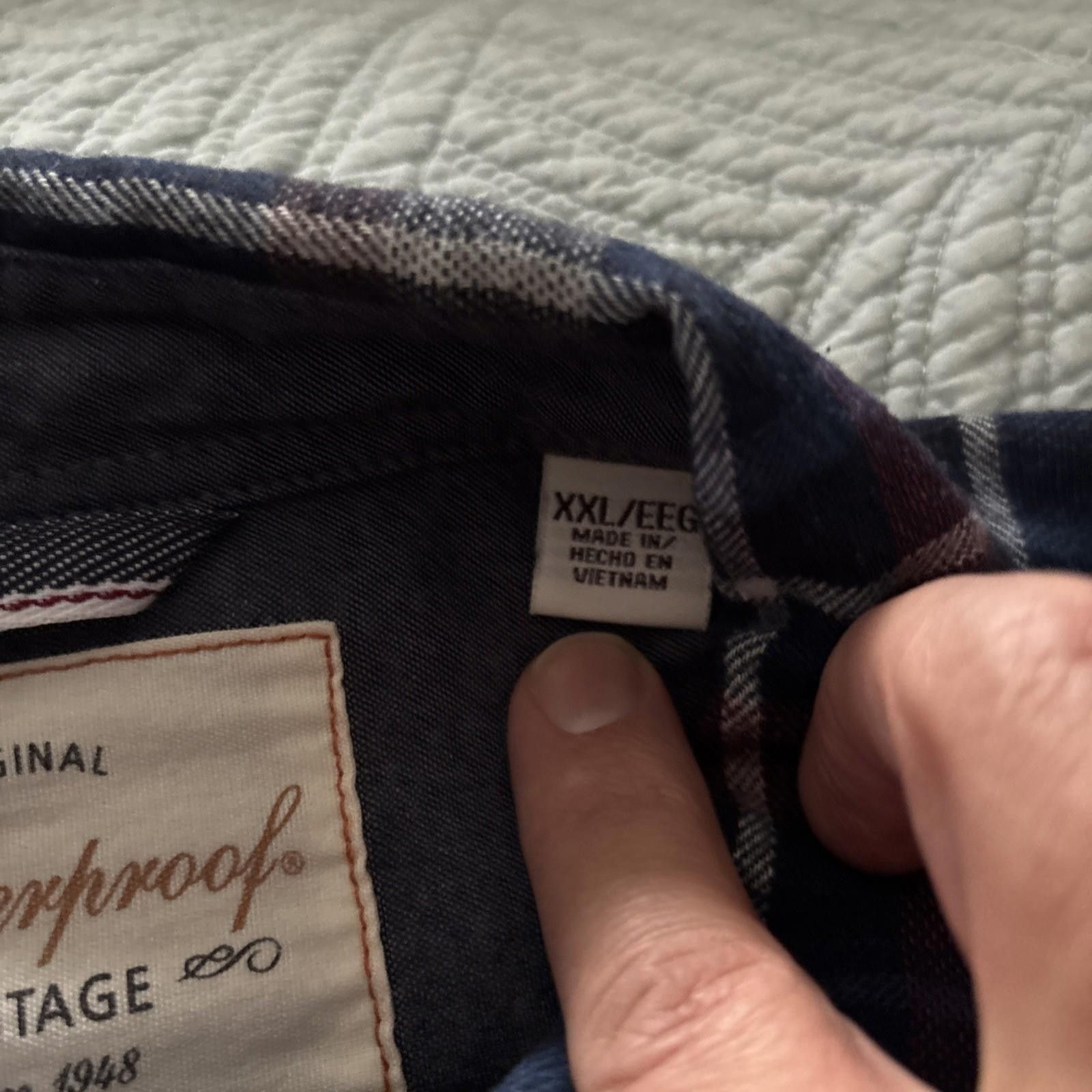Weatherproof Weatherproof Vintage Soft Flannel Shirt (XXL/2XL) Men’s Size US XXL / EU 58 / 5 - 5 Thumbnail