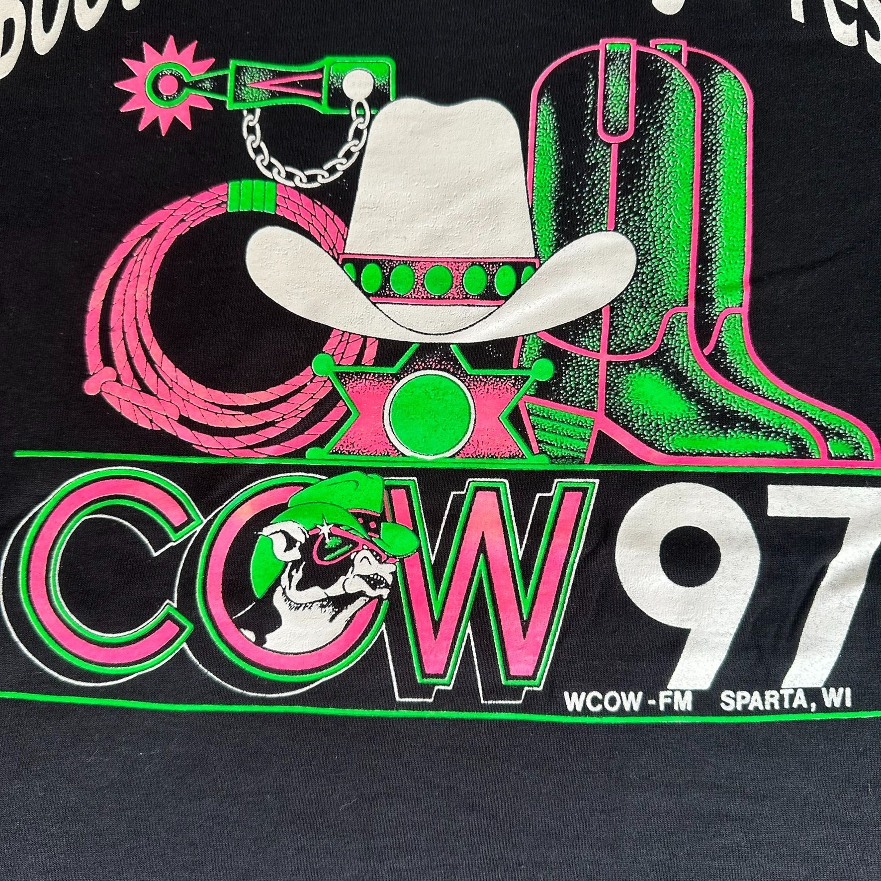 Fruit Of The Loom Vintage 90s Boot Scootin' Boogie Fest T-Shirt Country Music Size US XL / EU 56 / 4 - 3 Thumbnail