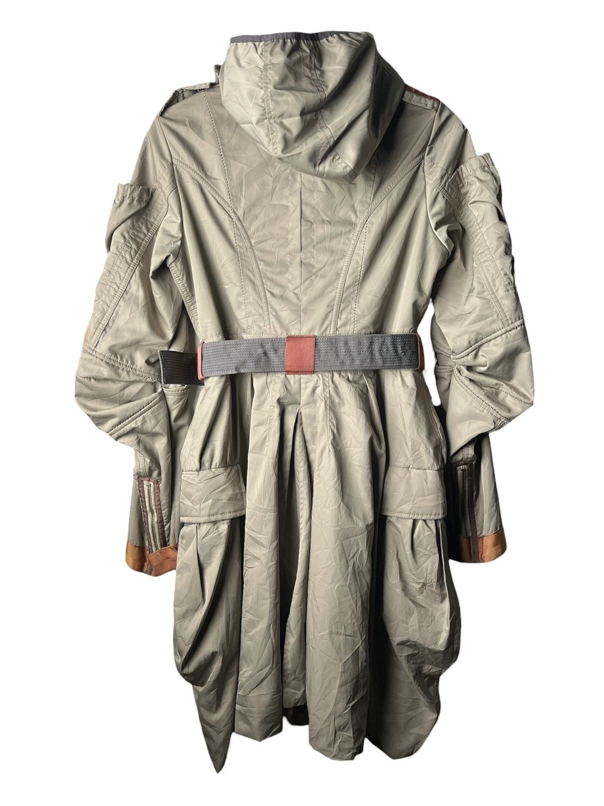 Marithe + Francois Girbaud Marithe Francois Girbaud Belted Cargo Jacket Size US M / EU 48-50 / 2 - 2 Thumbnail