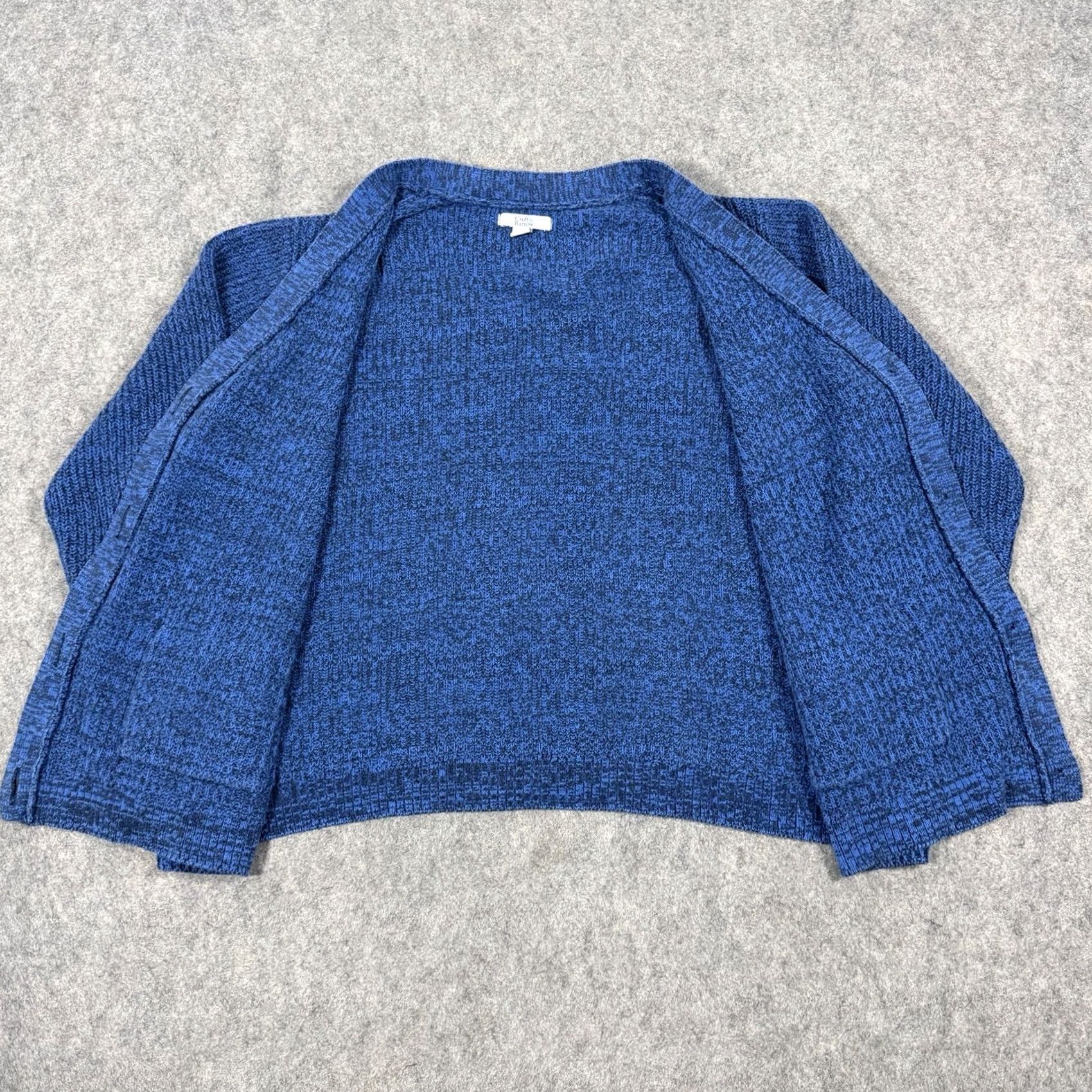 Croft & Barrow Croft & Barrow Button-Up Long-Sleeve Cardigan Knit Sweater Women's XL Blue Size XL / US 12-14 / IT 48-50 - 4 Thumbnail