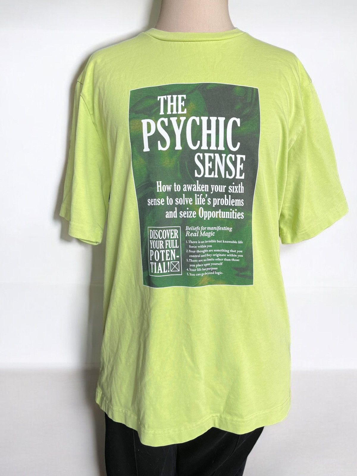Daily Paper Green mens T-shirt, funny print, psychology, Daily Paper Size US M / EU 48-50 / 2 - 1 Thumbnail