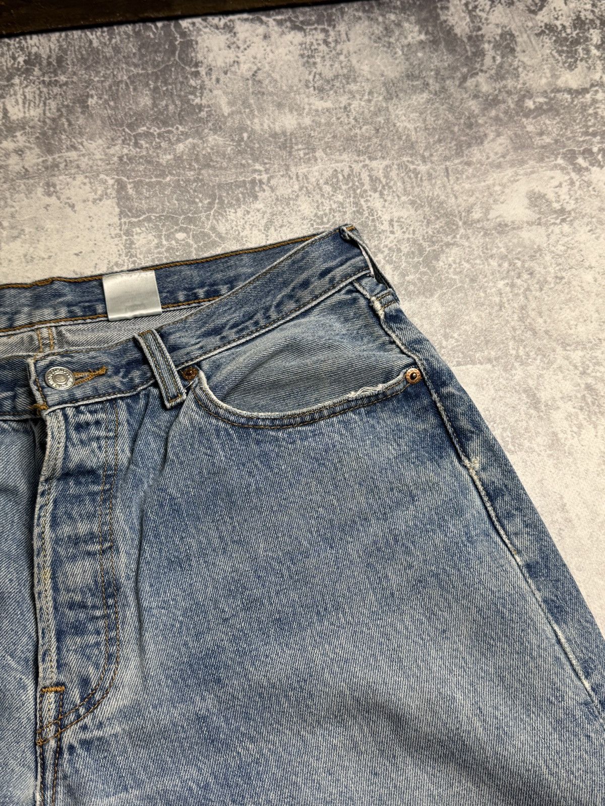 Levi's × Vintage VINTAGE 90s Levi’s 501 Baggy Rare y2k Workwear Japan Jeans Size US 32 / EU 48 - 8 Thumbnail