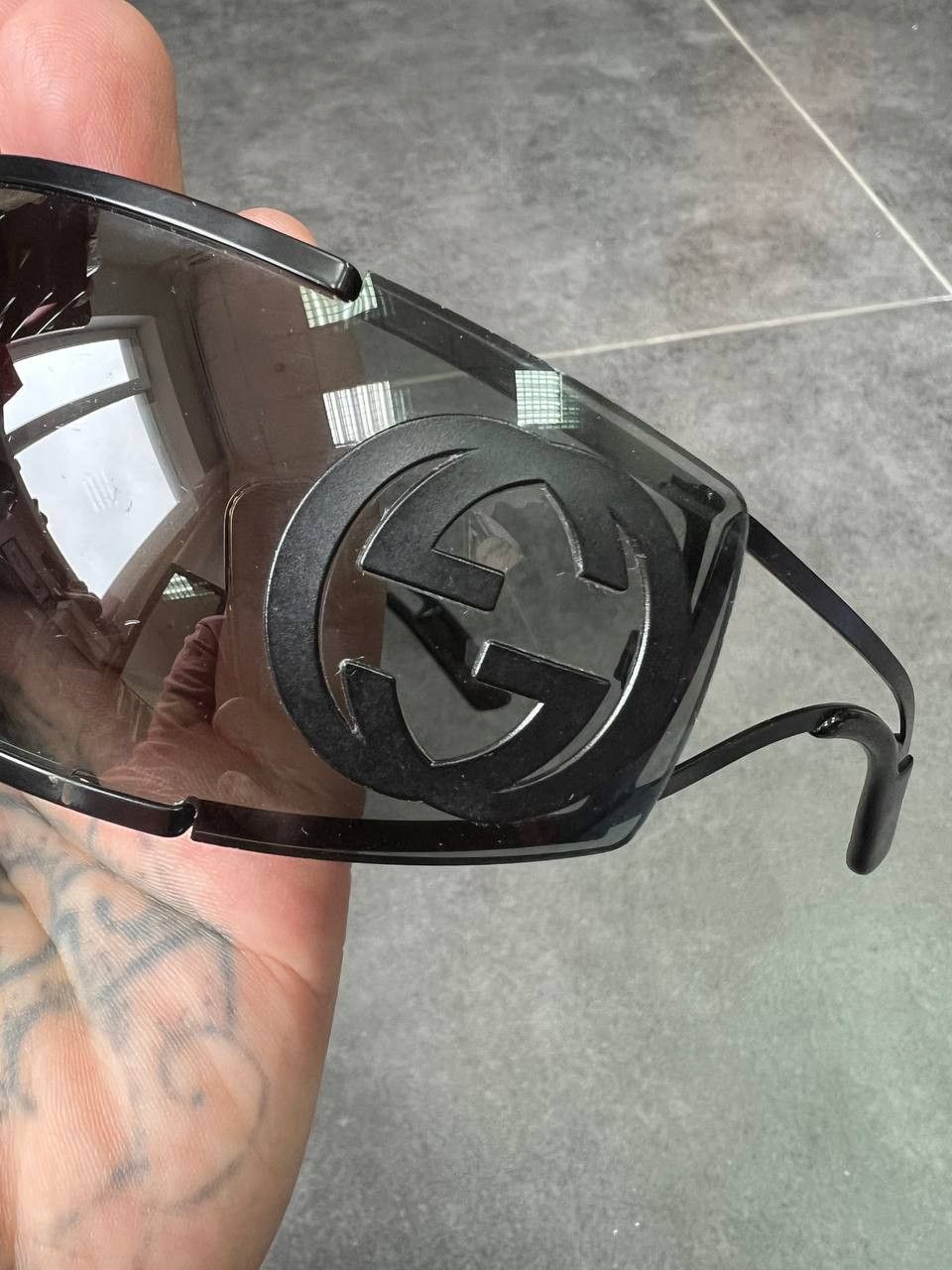 Gucci Tom Ford Era Gucci sunglasses archive Shielded mask Size ONE SIZE - 6 Thumbnail