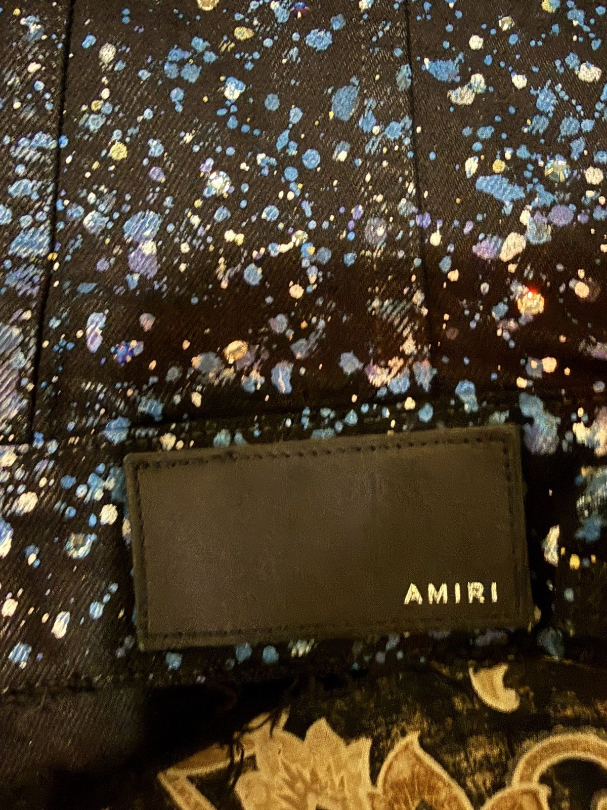 Amiri Amiri crystal painter denim jacket Size US XL / EU 56 / 4 - 3 Thumbnail