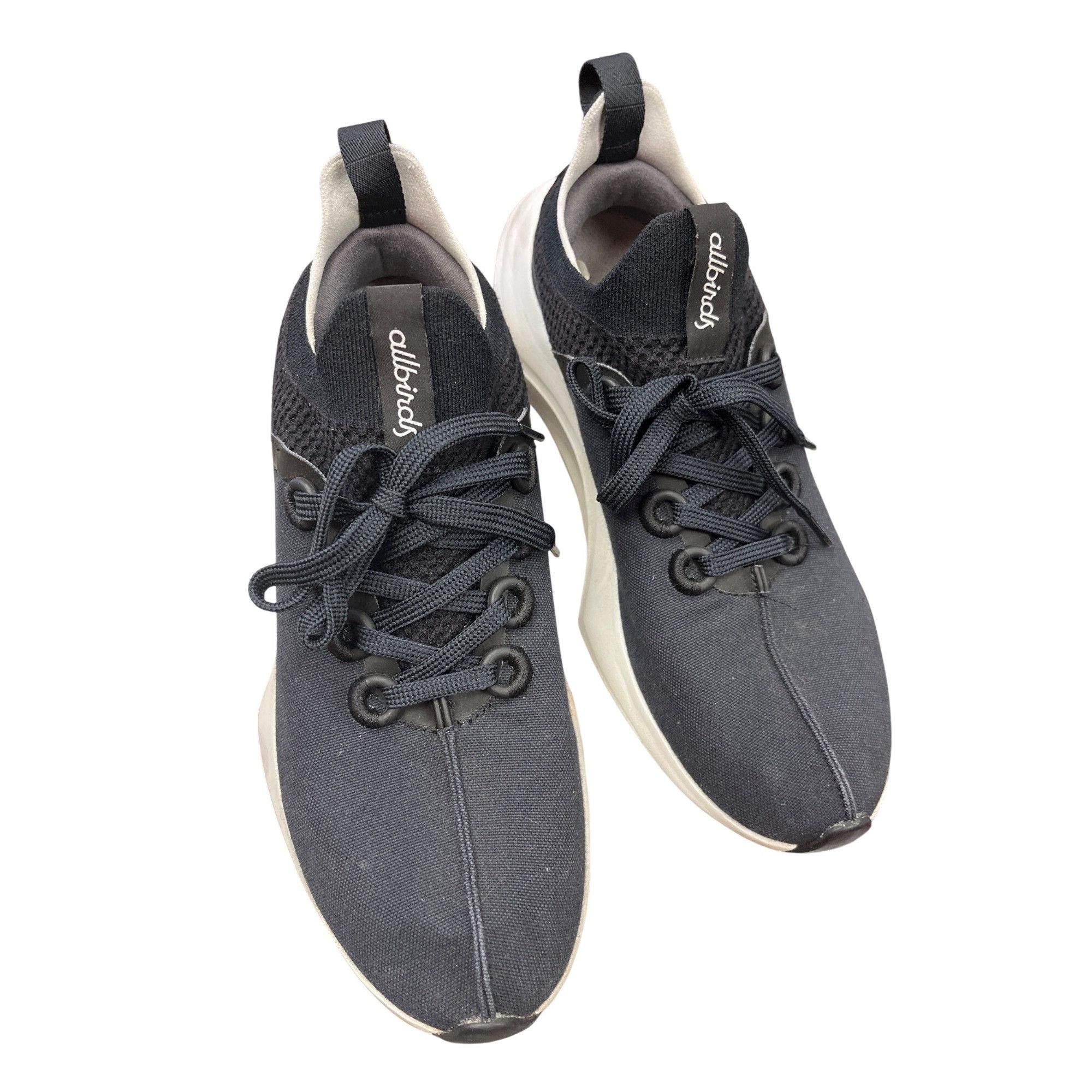 Allbirds All birds wms black white casaul walking sneakers sz 10 SKU Size US 10 / IT 40 - 13 Thumbnail