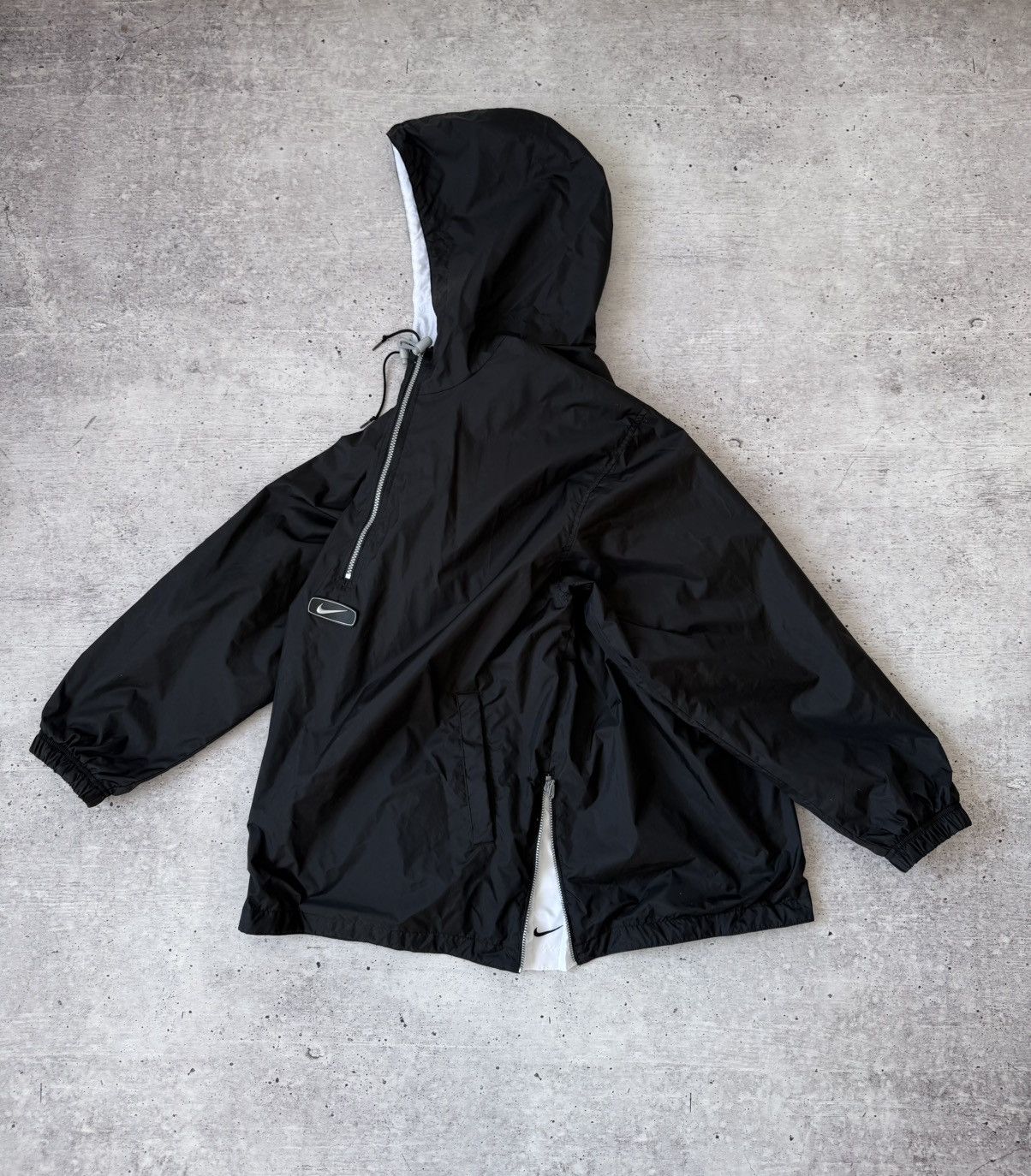 Nike Vintage Nike Center Swoosh Anorak Jacket Y2K Size L Size US L / EU 52-54 / 3 - 2 Thumbnail
