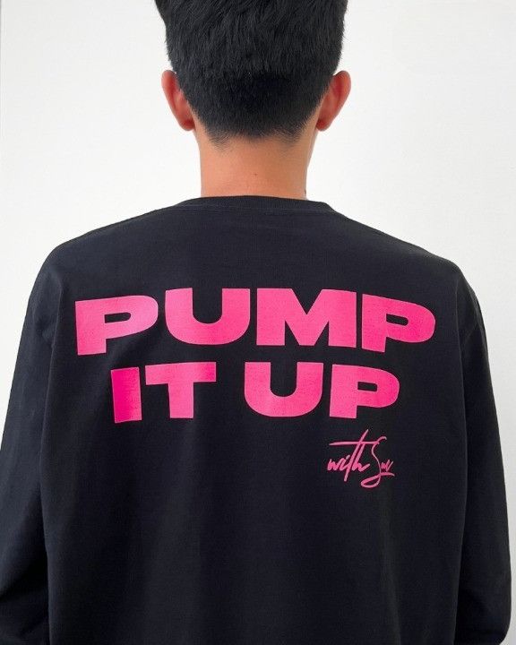 Band Tees The Substance Movie L/S Tee Black "Pump it Up" Size US L / EU 52-54 / 3 - 5 Thumbnail