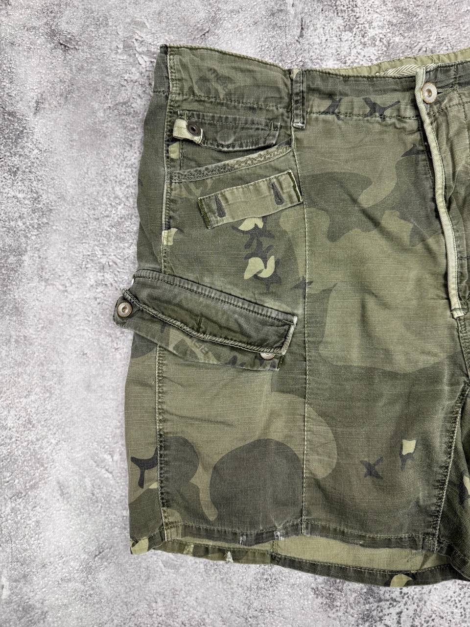 G-Star G-Star Raw Vintage Men Denim Cargo Shorts Camouflage Green Size US 28 / EU 44 - 4 Thumbnail