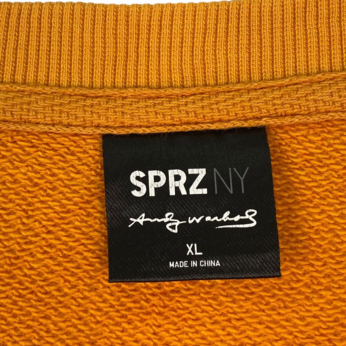 Other Vintage SPRZNY keith Haring Crewneck Sweatshirt Orange Size US XL / EU 56 / 4 - 5 Thumbnail