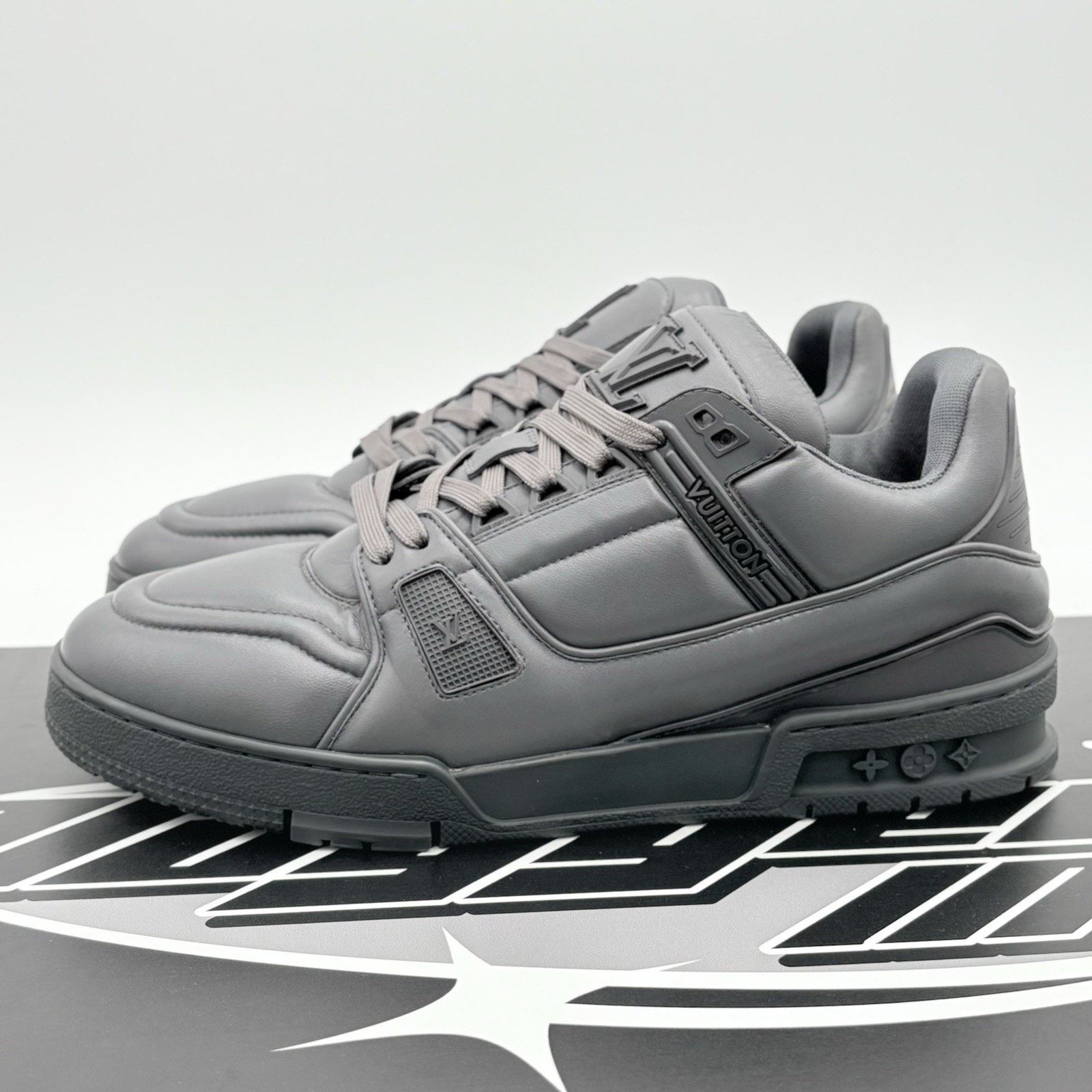 Louis Vuitton Louis Vuitton Maxi Trainer ' Dark Grey ' | SUPER CLEAN! Size US 8.5 / EU 41-42 - 1 Thumbnail