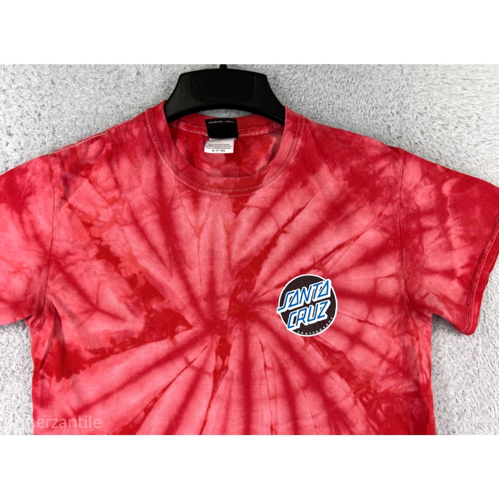 Vintage Santa Cruz Shirt Men S Red Round Logo Short Sleeve Skate Surf T-Shirt Size US S / EU 44-46 / 1 - 5 Thumbnail