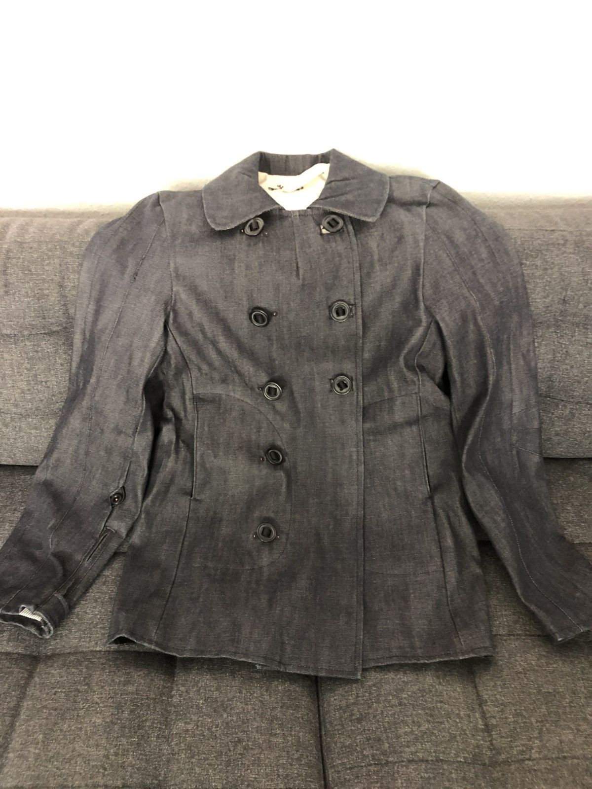 DENHAM DENHAM Coat Jacke Jeans Denim Tailor Size US M / EU 48-50 / 2 - 1 Thumbnail
